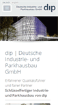 Mobile Screenshot of parkhausbau.com